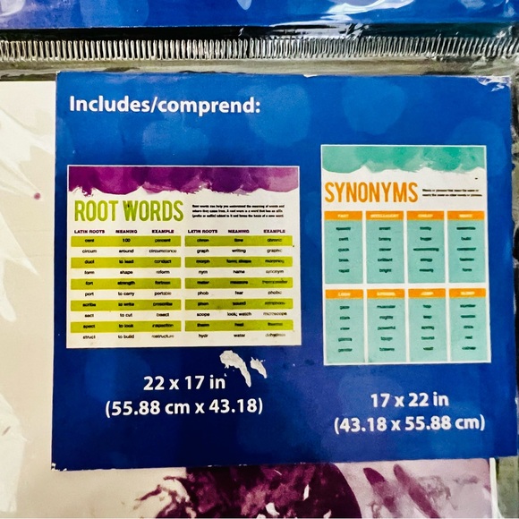 Teacher Resource Posters:  Compound Words, Root Words, Synonyms - Picture 6 of 8